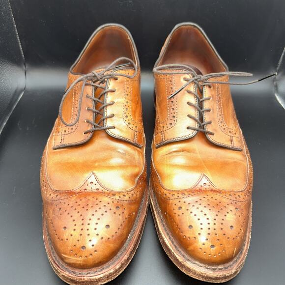 Allen Edmonds Player’s Shoe Mens Size 10.5 D Walnut Brown 9752 main image 8